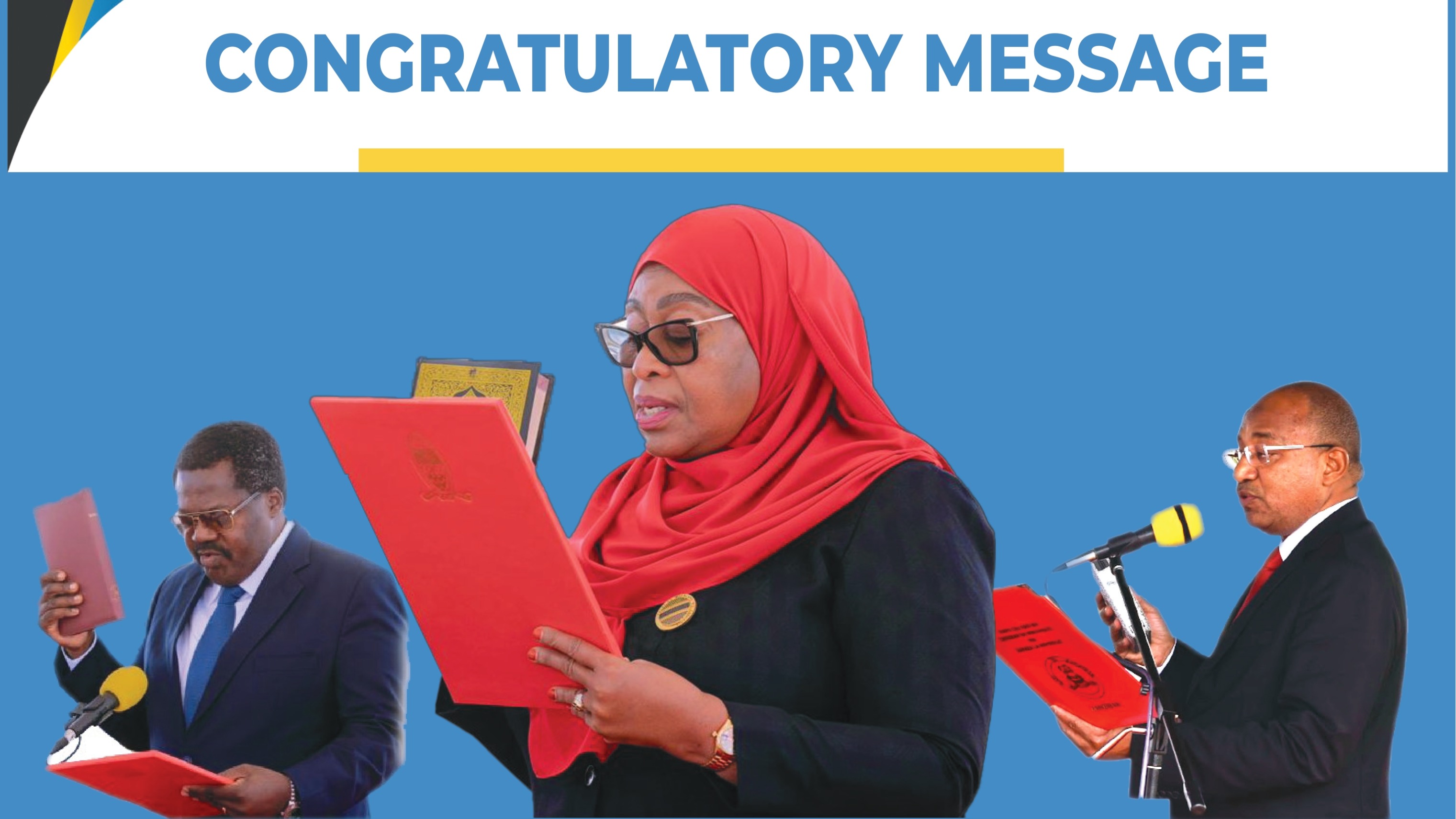 CONGRATULATORY MESSAGE